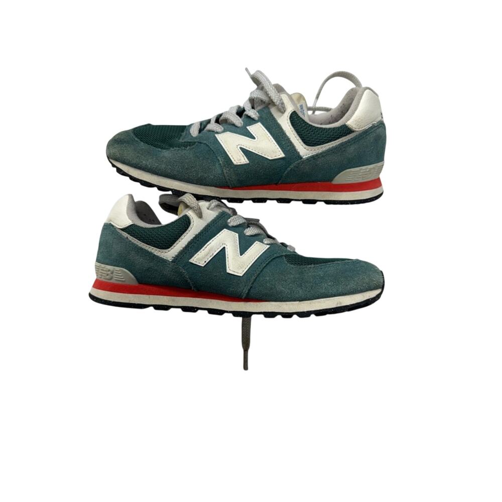 New Balance New Spruce Men's Size 5-Teal,Orange, and White